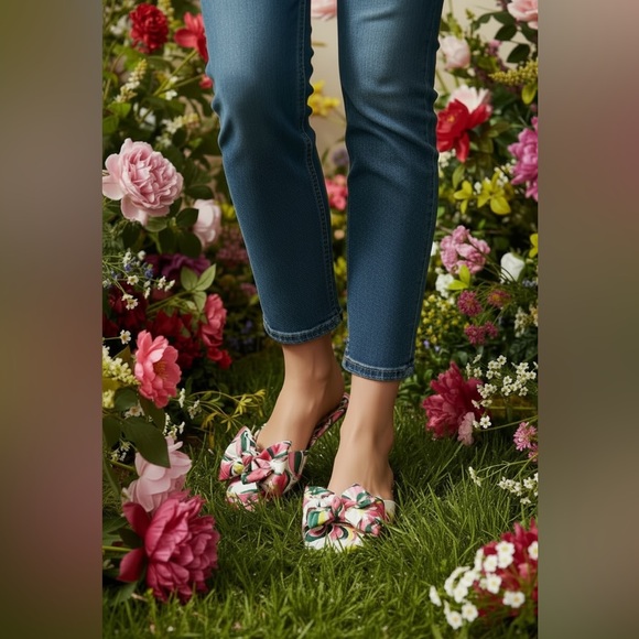 On 34th Size 8 Jazminn Bow Slide on Sandals BRAND NEW IN BOX! - Picture 2 of 9